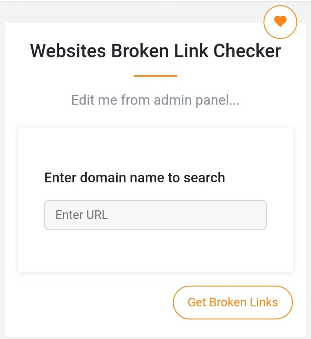 Broken Link Checker